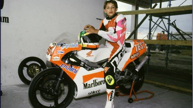 La prima volta di Valentino Rossi (Foto di Francesco Pileri)