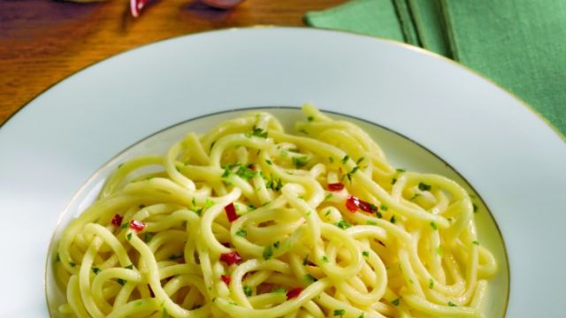 ciriole aglio e olio e prezzemolo