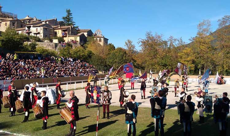 Giostra dell’Arme a Sangemini, una gemma ricca di storia a Terni.