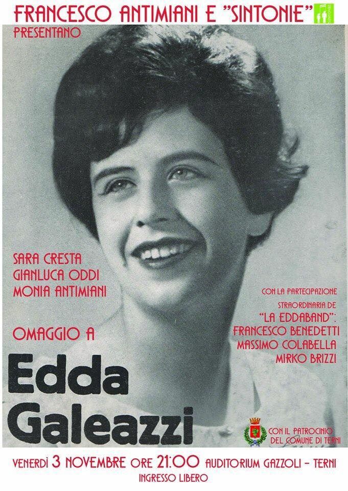 Terni e Francesco Antimiani cantano Edda Galeazzi
