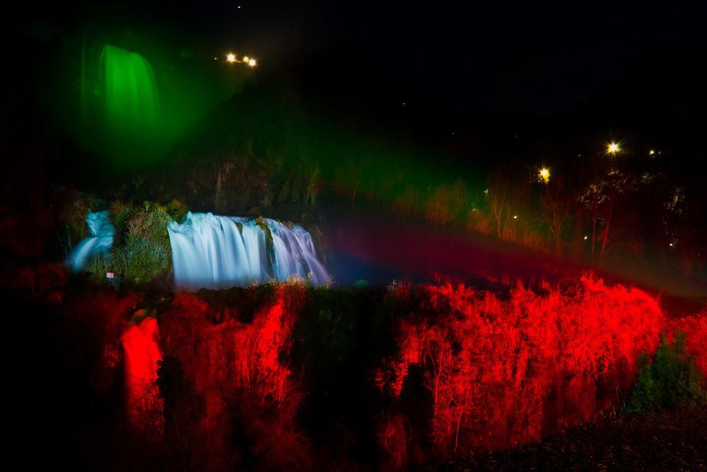 La Cascata delle Marmore, Terni e l’Umbria, in giro per l’Europa