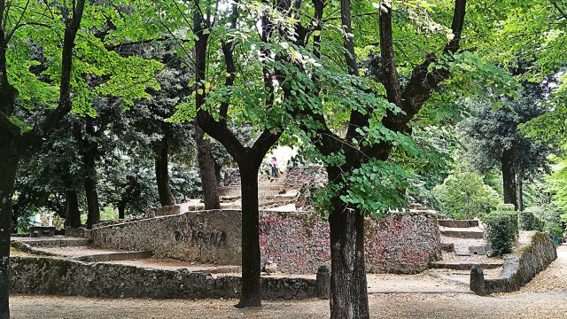 La collinetta degli innamorati della Passeggiata