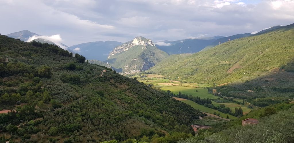 Panorama da Montefranco Foto di Massimo Santafè)